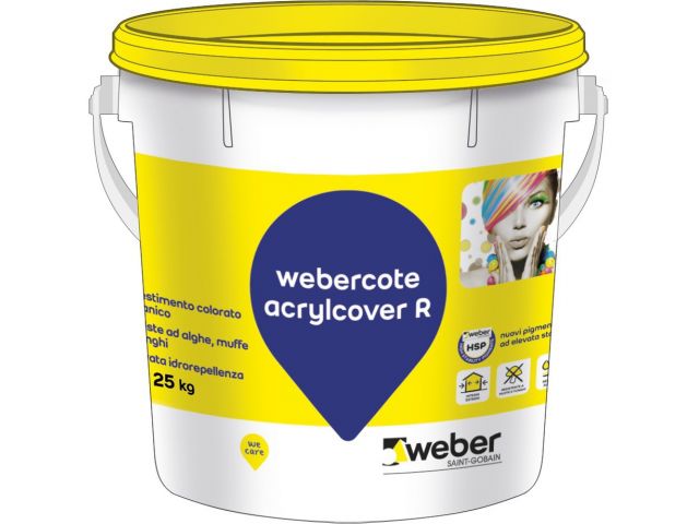 Webercote acrylcover R 1.2mm 25kg BC 